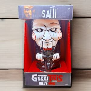 RARE Saw Movie Mug Billy the Puppet 18oz Geeki Tikis RETIRED Horror Ceramic NIB